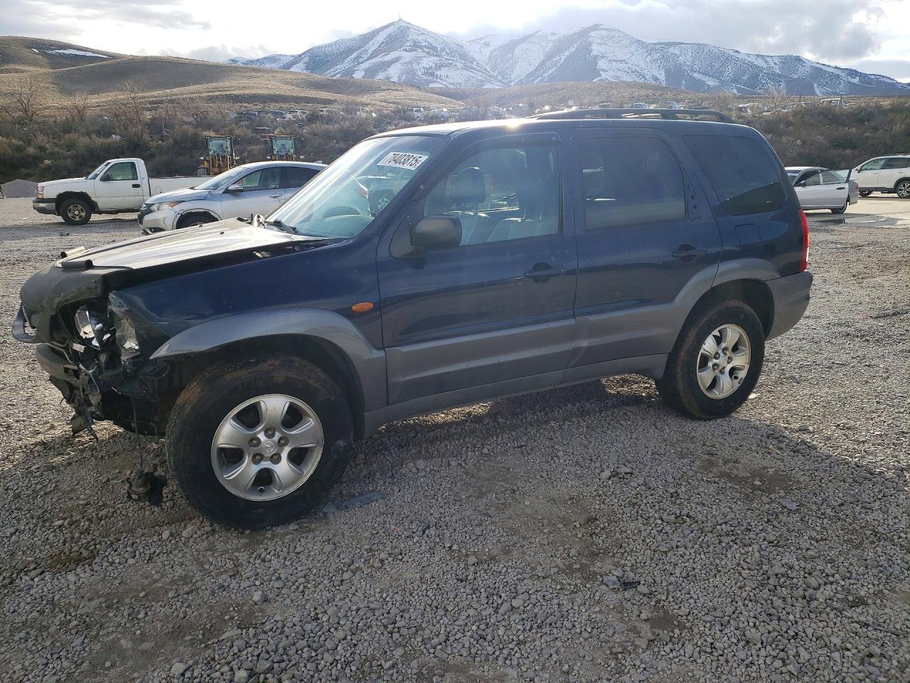 2002 Mazda Tribute LX, VIN 4F2YU081X2KM33871 — Перед