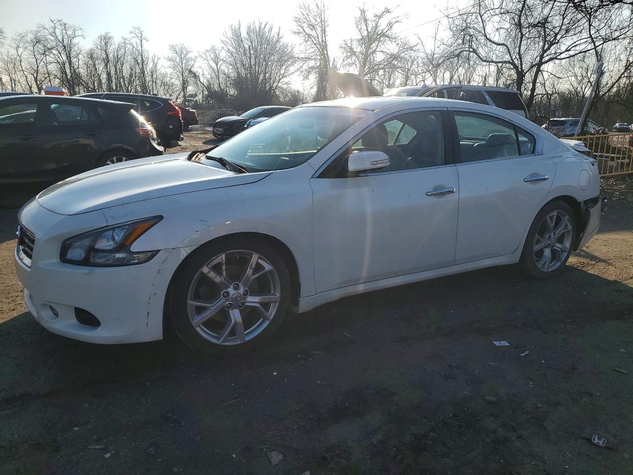 2012 Nissan Maxima S, VIN 1N4AA5AP0CC870236 — Зад