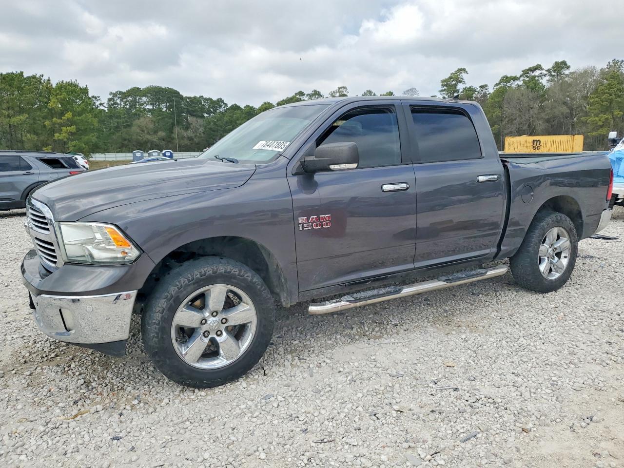 2017 Ram 1500 Big Horn, VIN 1C6RR6LG4HS547868 — Крыша