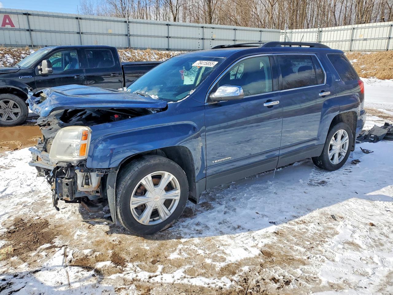 2016 GMC Terrain SLE, VIN 2GKFLTE37G6183859 — Фото с аукциона