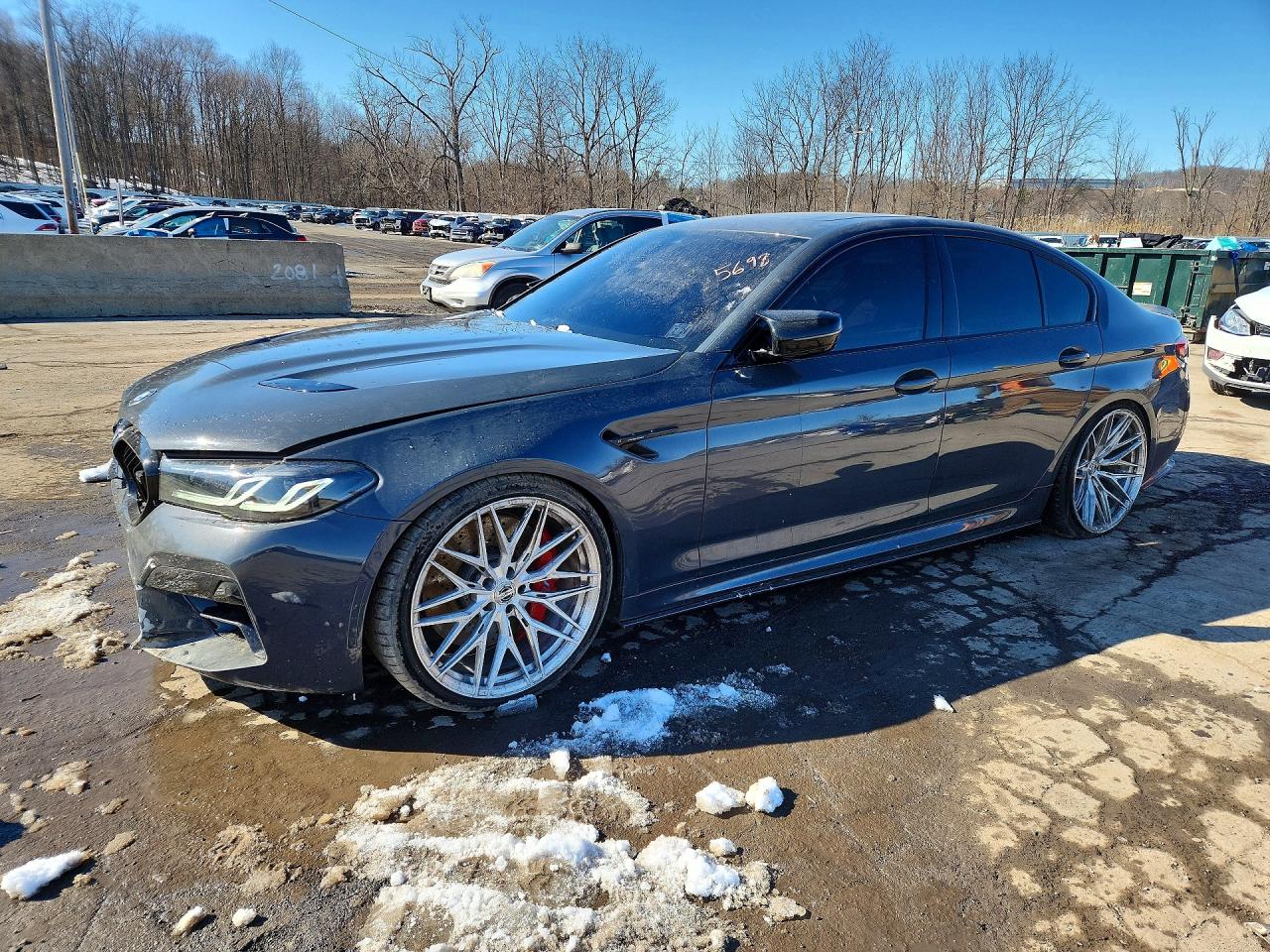 2021 BMW M5, VIN WBS83CH03MCF95698 — Front end