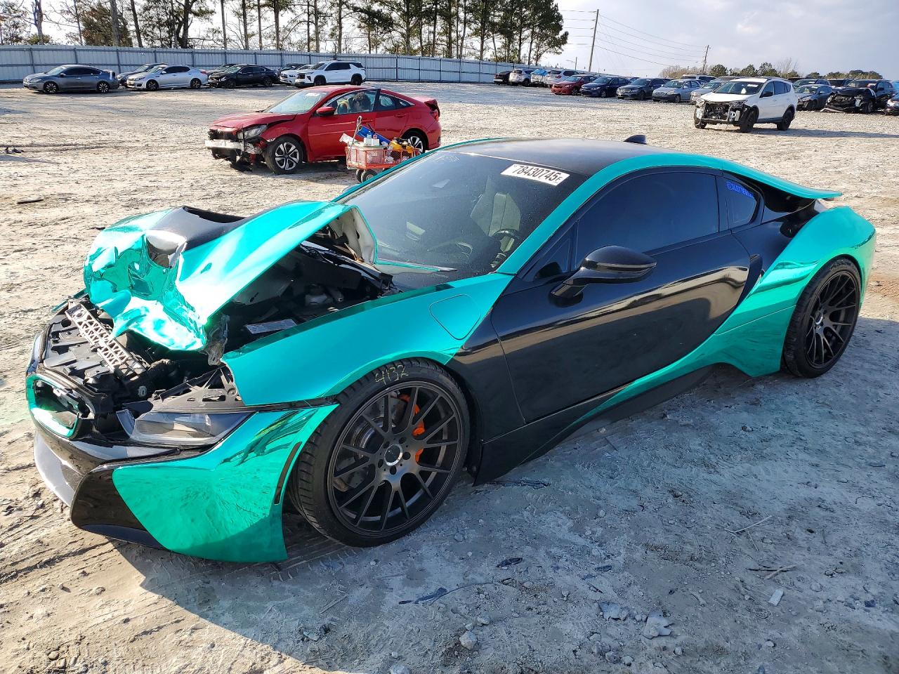 2015 BMW i8, VIN WBY2Z2C5XFV391542 — Перед
