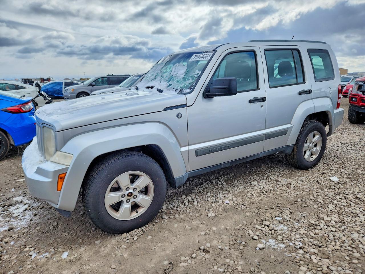 2012 Jeep Liberty Sport, VIN 1C4PJMAK1CW136318 — Мелкие вмятины и царапины