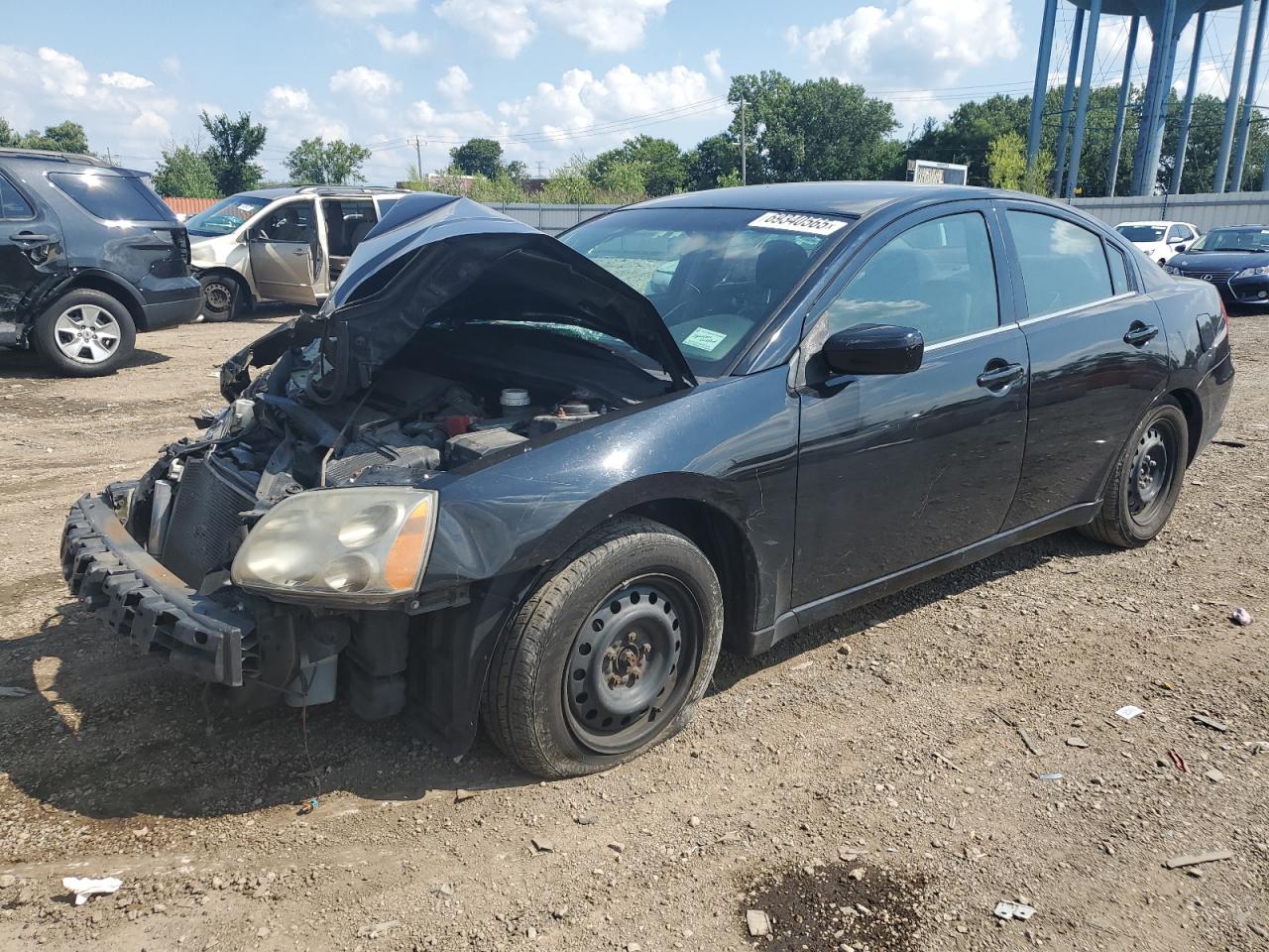 2012 Mitsubishi Galant ES, VIN 4A32B3FF4CE013614 — Front end