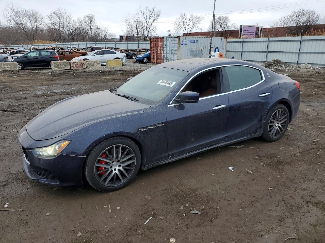 2015 Maserati Ghibli S Q4, VIN ZAM57RTA4F1153425 — Vandalism