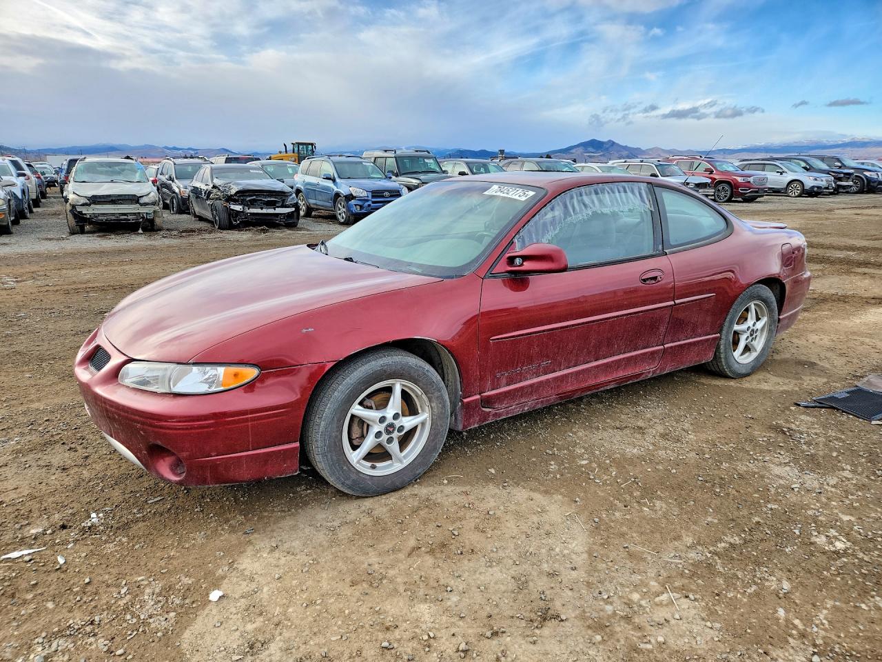 2002 Pontiac Grand Prix GT, VIN 1G2WP12KX2F256080 — Roof