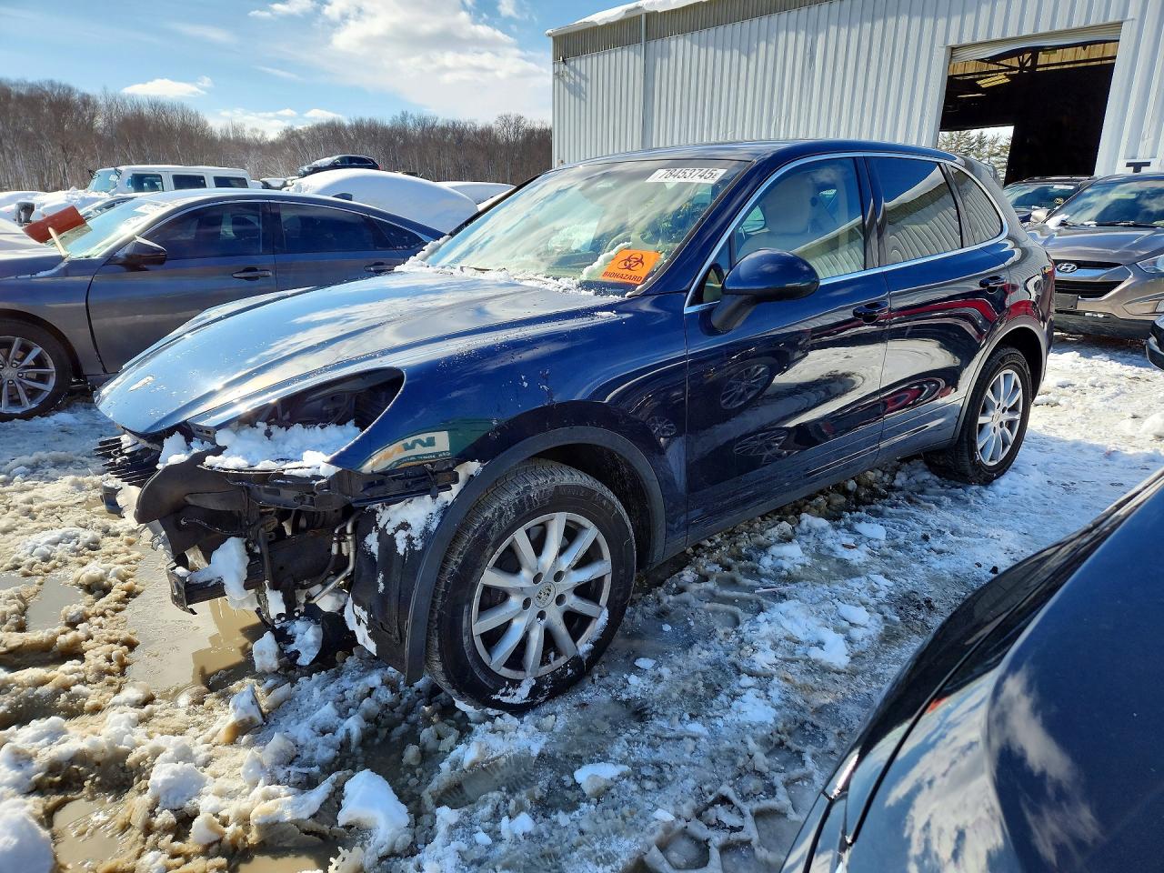 2012 Porsche Cayenne, VIN WP1AA2A23CLA12531 — Front end