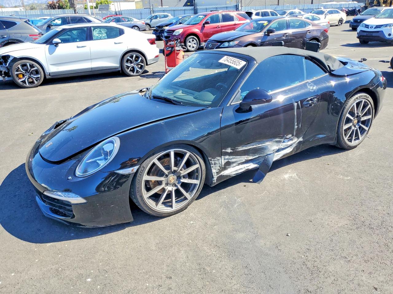 2013 Porsche 911 Carrera, VIN WP0CA2A96DS140678 — Rollover