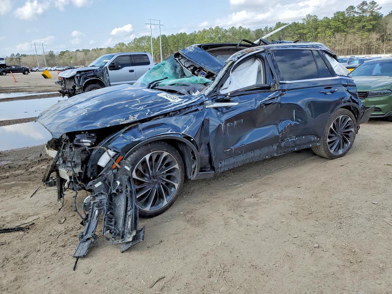 2023 Lincoln Aviator Reserve, VIN 5LM5J7WC3PGL22722 — Rollover