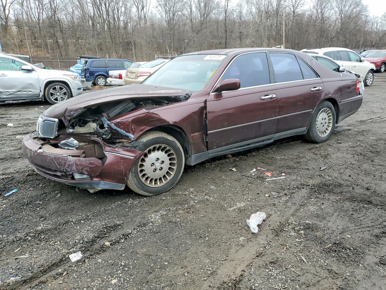 1998 Infiniti Q45, VIN JNKBY31A8WM400365 — Front end