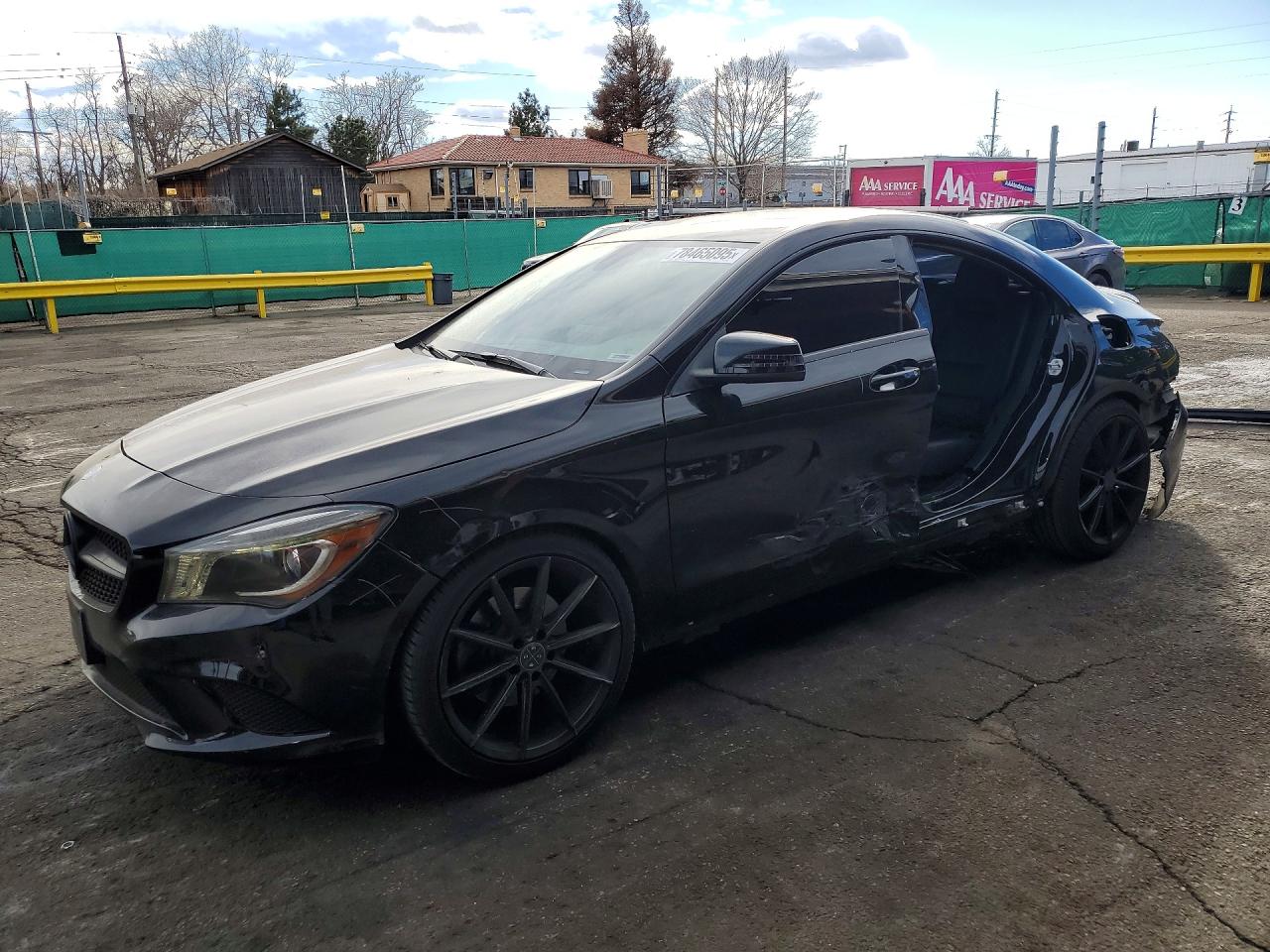 2015 Mercedes-Benz CLA 250, VIN WDDSJ4GB6FN191428 — Side