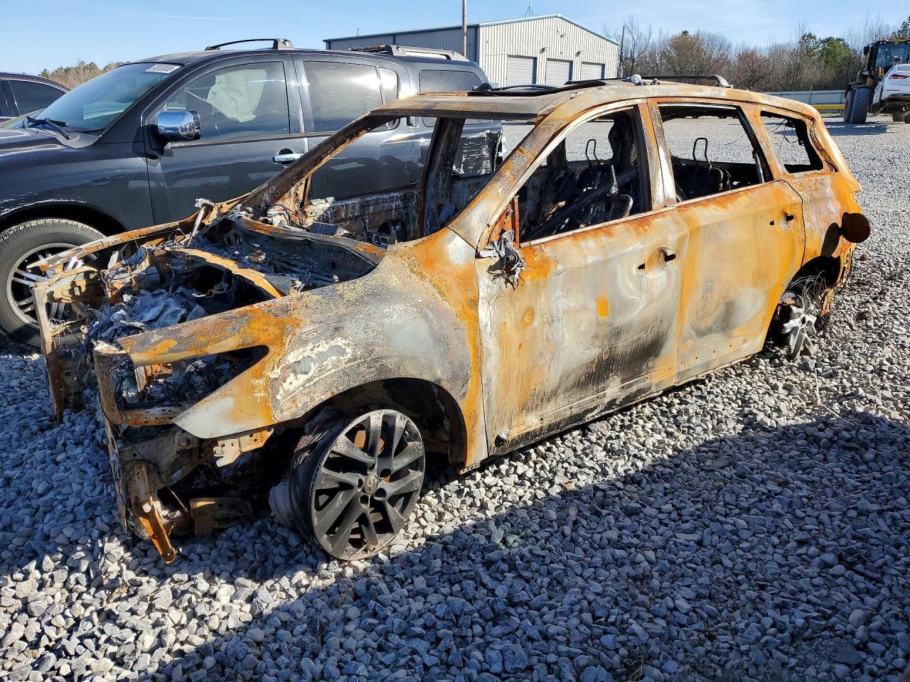 2014 Infiniti QX60, VIN 5N1AL0MN2EC535608 — Burn