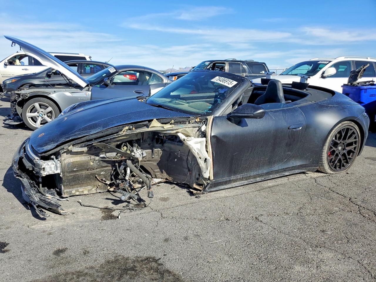 2022 Porsche 911 Carrera S, VIN WP0CB2A95NS245601 — Undercarriage