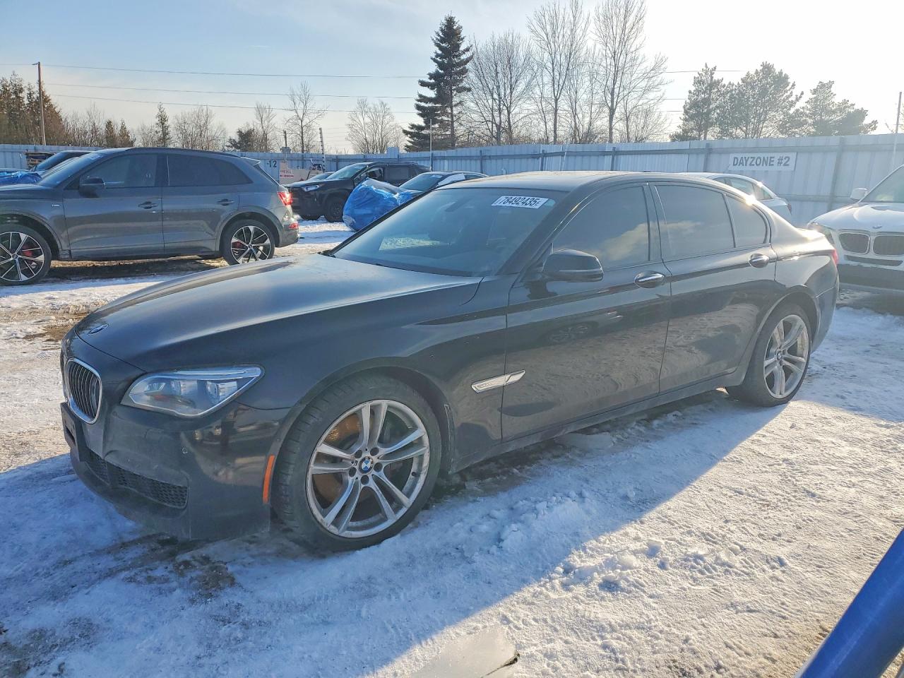 2013 BMW 7 Series 750i xDrive, VIN WBAYB6C52DC998015 — Undercarriage