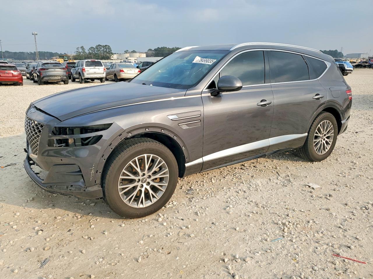 2021 Genesis GV80, VIN KMUHB4SB0MU039315 — Front end