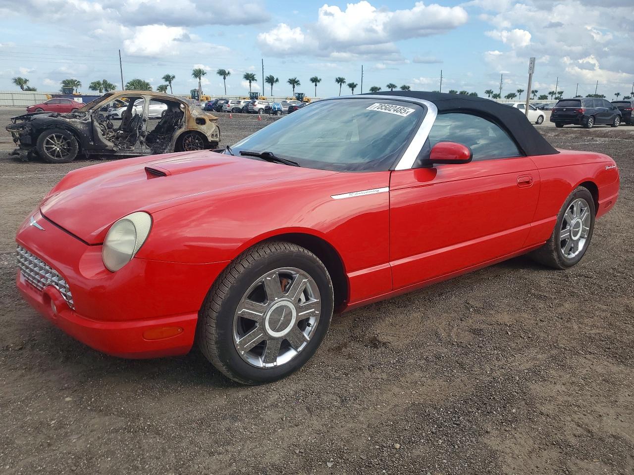 2005 Ford Thunderbird Deluxe, VIN 1FAHP60A95Y101966 — Front end