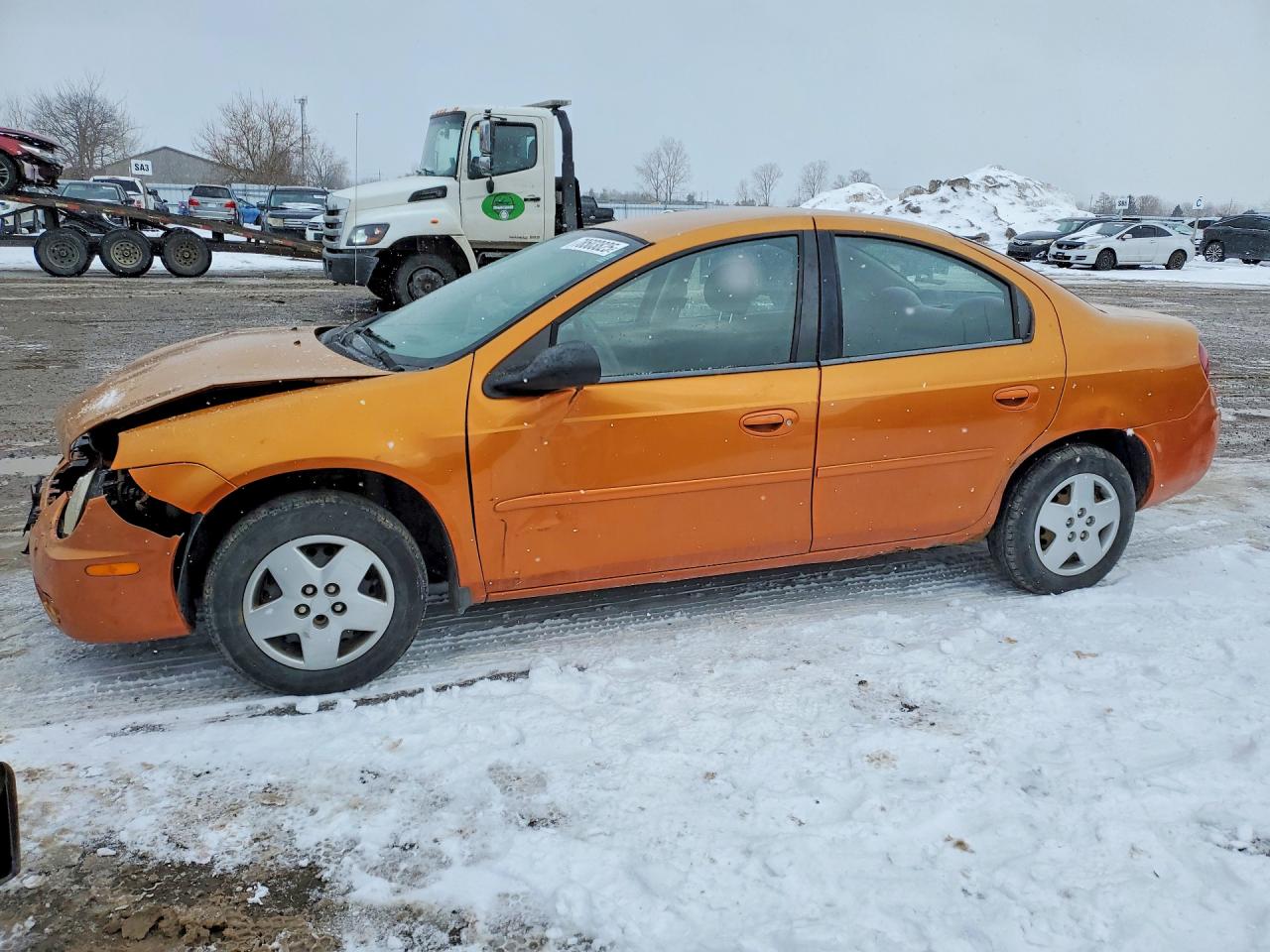 2005 Dodge Neon Highline, VIN 1B3ES46C25D215101 — Перед