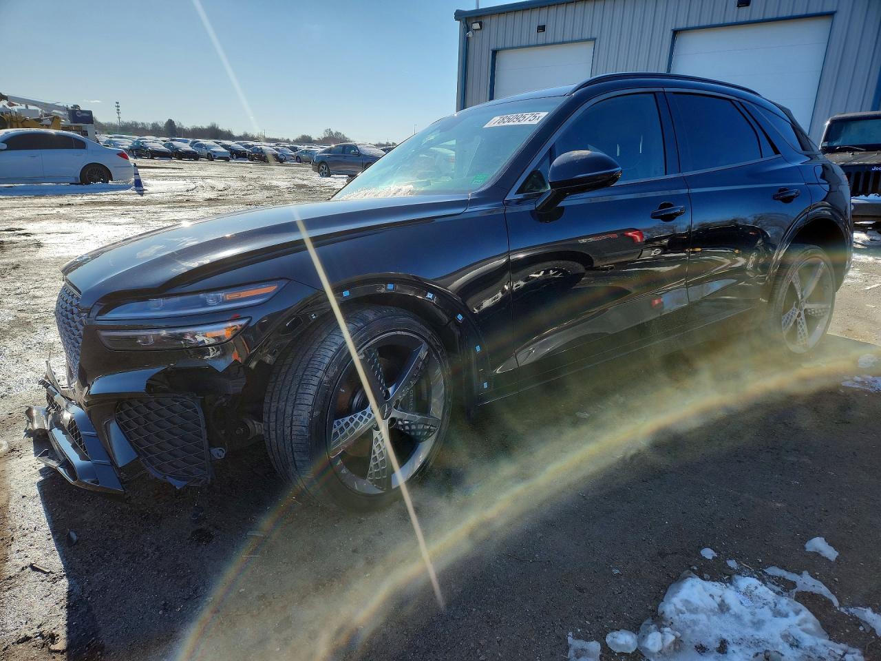 2023 Genesis GV70 2.5T, VIN KMUMADTB0PU100571 — Front end
