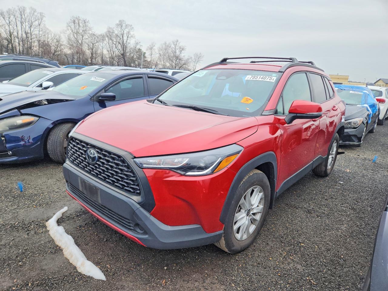 2023 Toyota Corolla Cross LE, VIN 7MUCAABG5PV066003 — Rear end