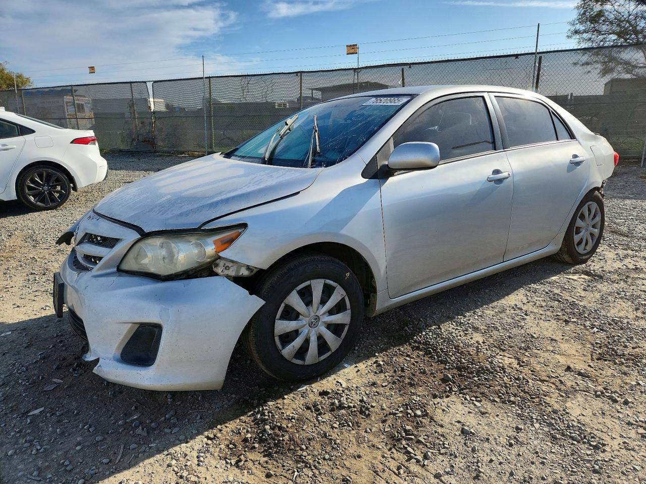 2011 Toyota Corolla LE, VIN JTDBU4EE7B9124287 — Rear end