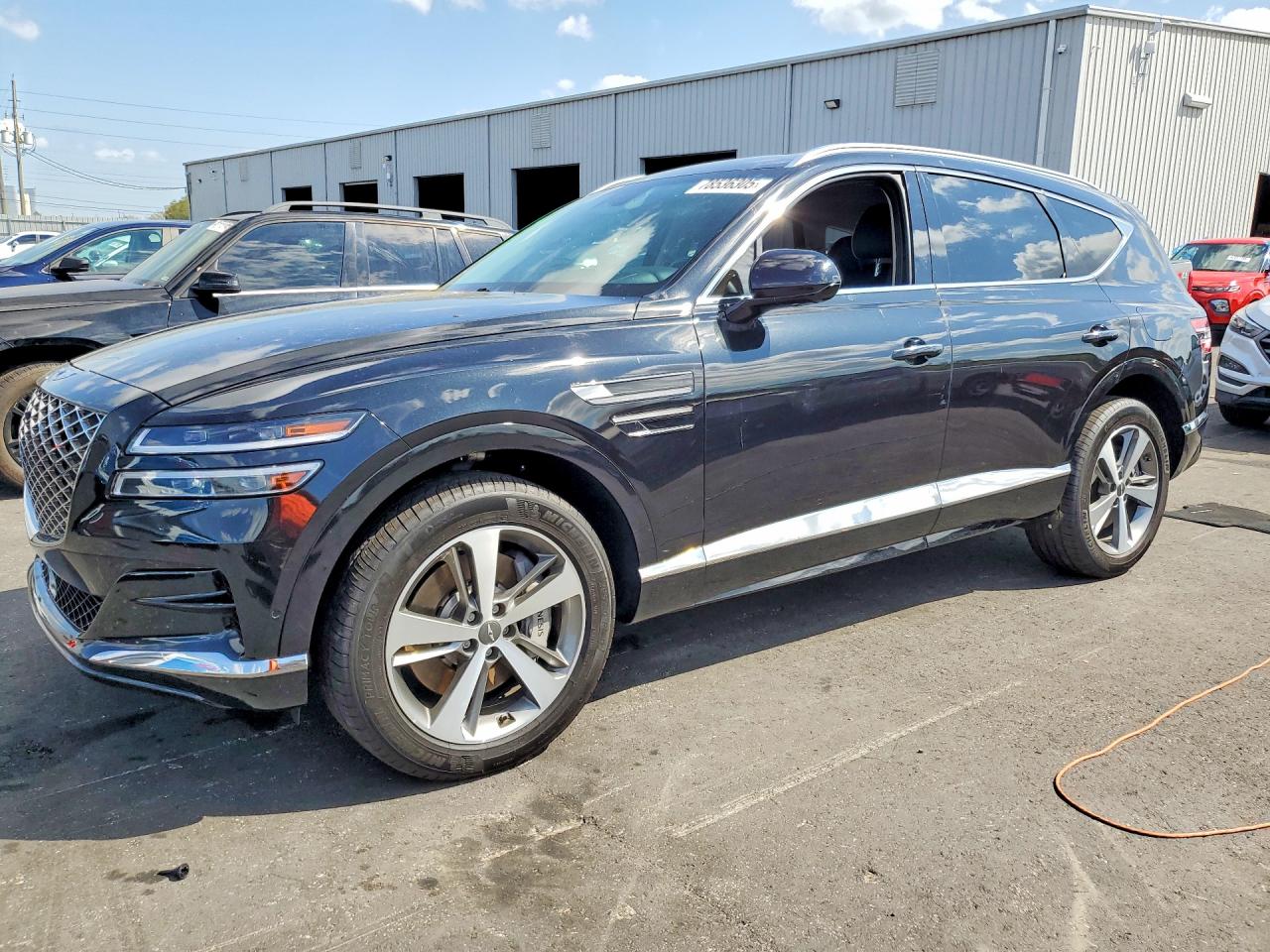 2023 Genesis GV80, VIN KMUHBDSBXPU121623 — Front end
