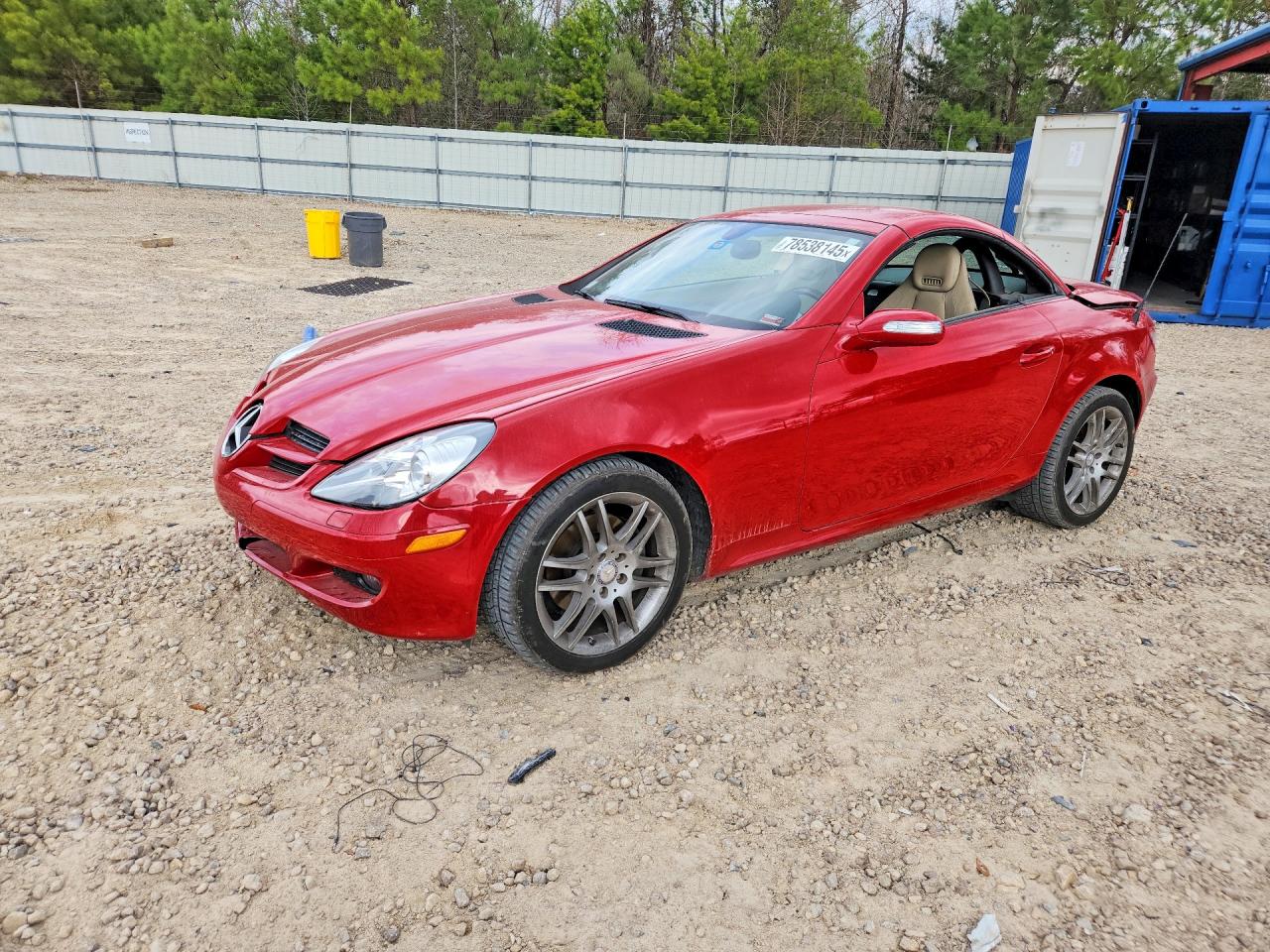 2008 Mercedes-Benz SLK 280, VIN WDBWK54F28F183747 — Minor dents and scratches