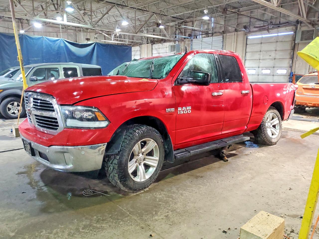 2014 Ram 1500 Outdoorsman, VIN 1C6RR7GT5ES347168 — Rollover