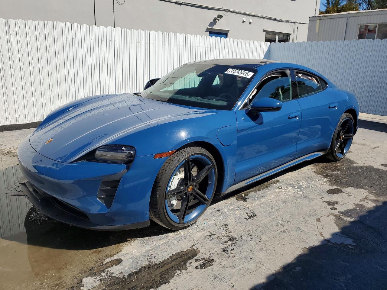 2022 Porsche Taycan, VIN WP0AA2Y13NSA14760 — Side