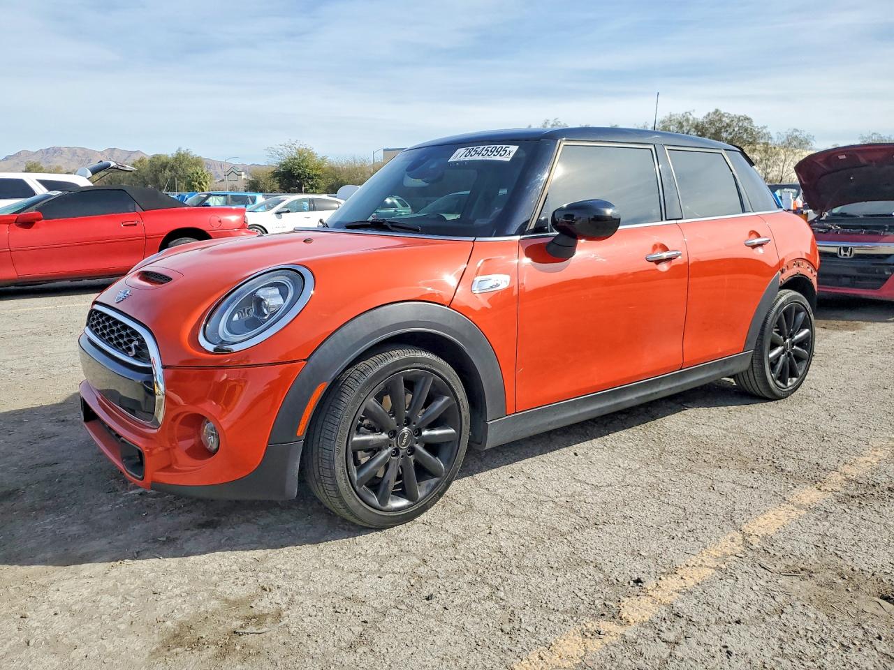 2021 MINI Hardtop 4 Door Cooper S, VIN WMWXU9C07M2P23287 — Rear end