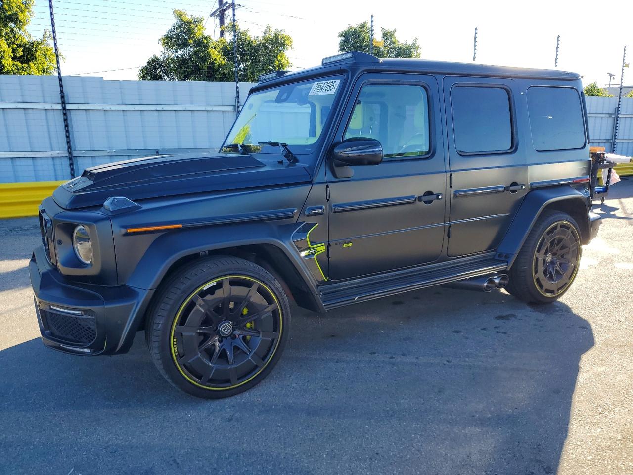 2020 Mercedes-Benz G 63 AMG, VIN WDCYC7HJ5LX336698 — Rear end
