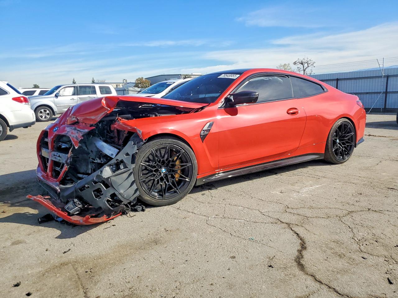 2021 BMW M4 Competition, VIN WBS33AZ05MCF89074 — Перед