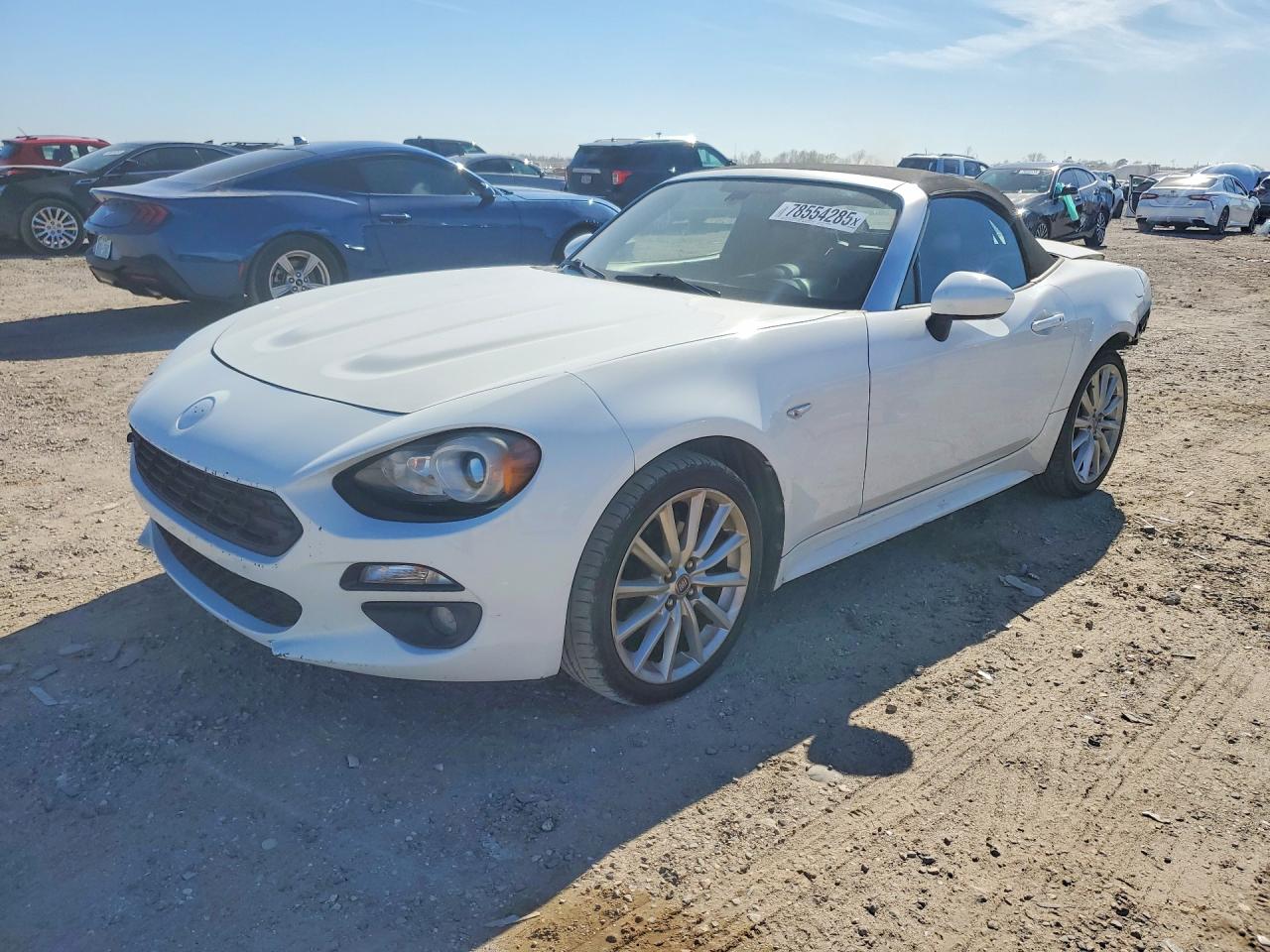2019 FIAT 124 Spider Lusso, VIN JC1NFAEK9K0141427 — Rear end