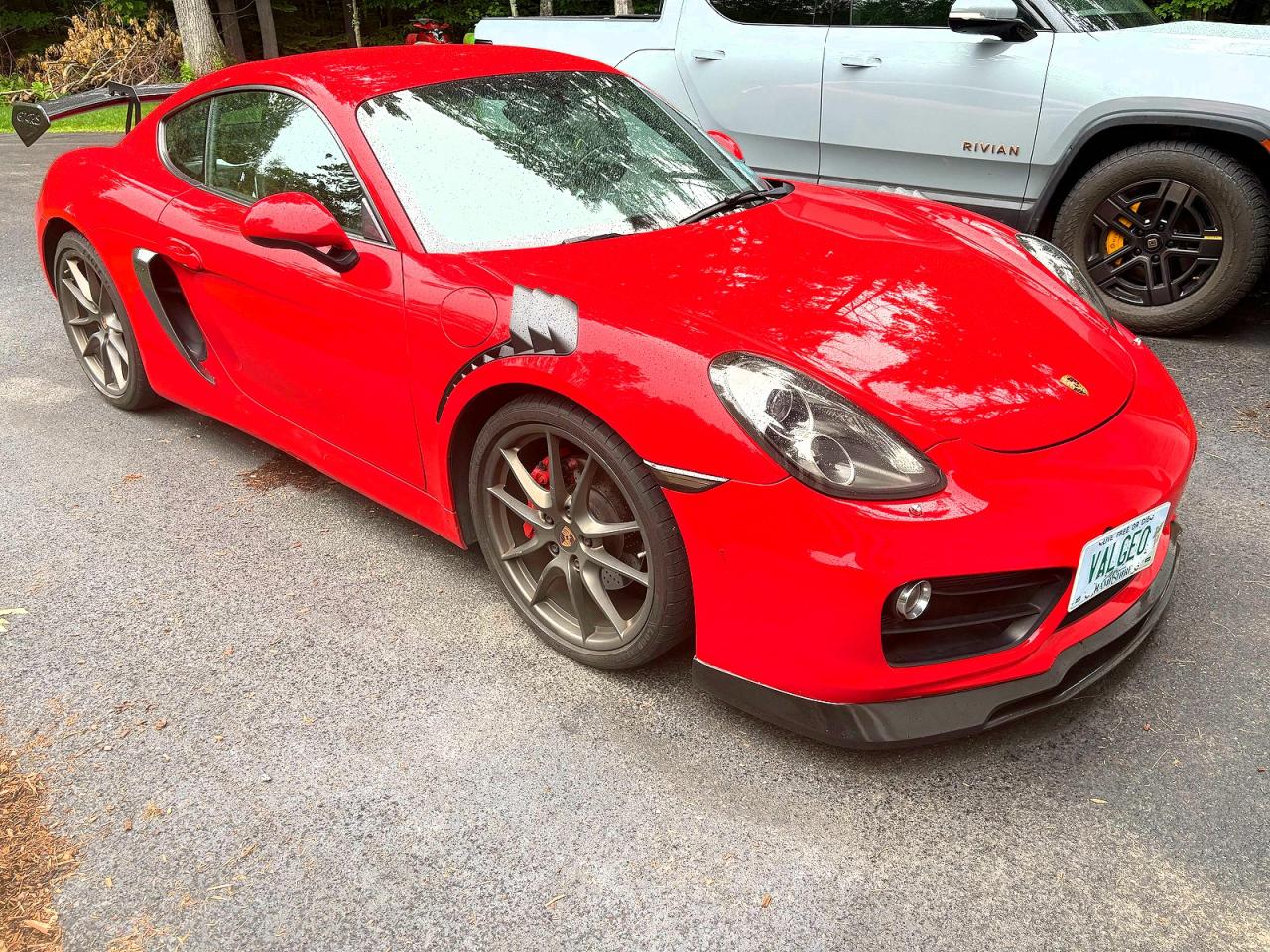 2014 Porsche Cayman S, VIN WP0AB2A80EK191347 — Normal wear