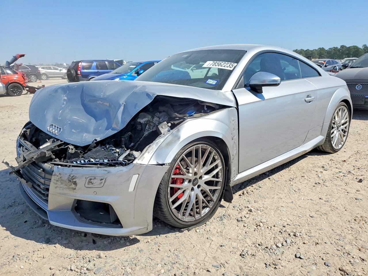 2016 Audi TTS 2.0T, VIN TRUC1AFV1G1021713 — Front end