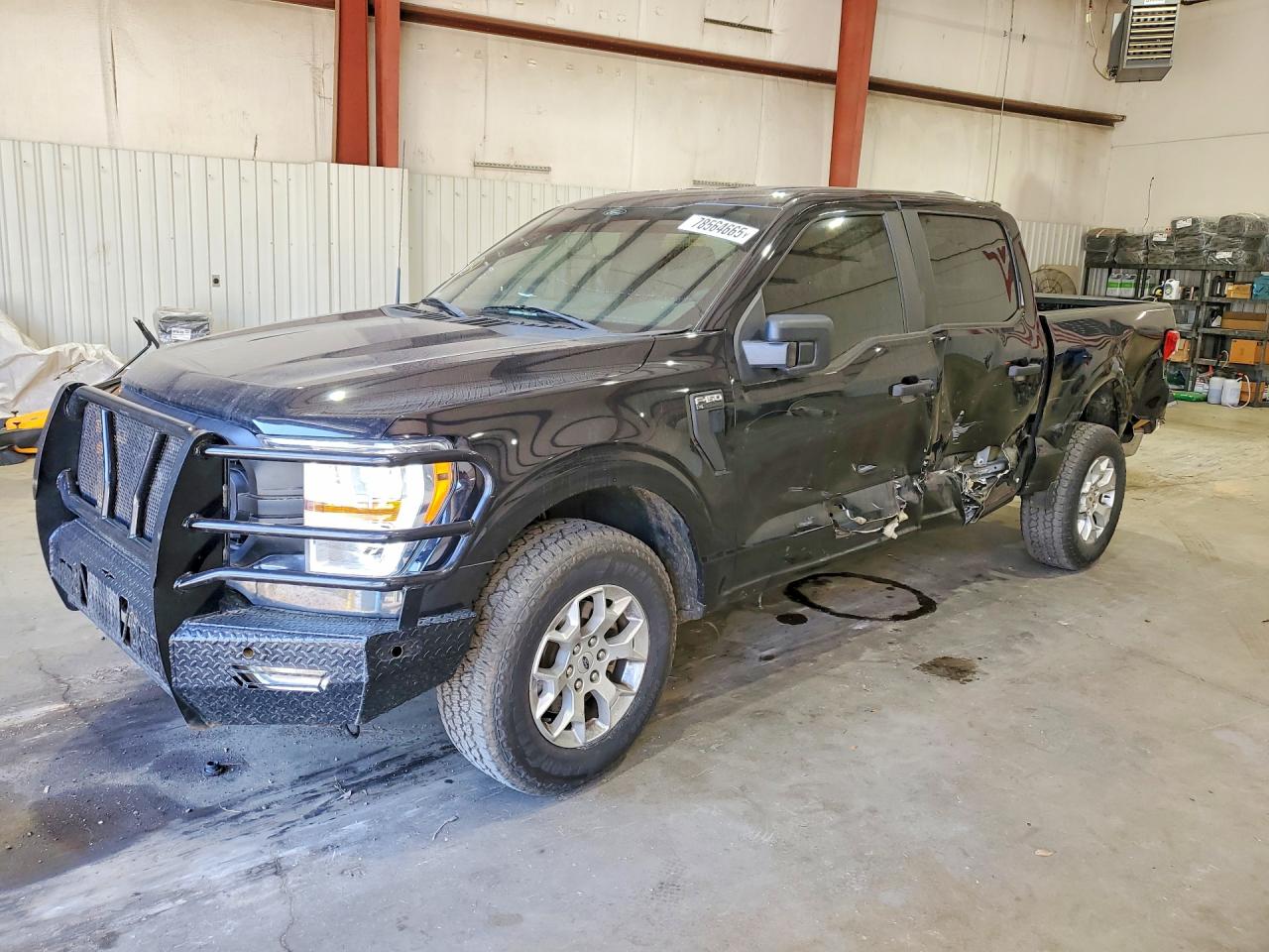2021 Ford F-150 Police Responder XL, VIN 1FTFW1P86MKF00300 — Side