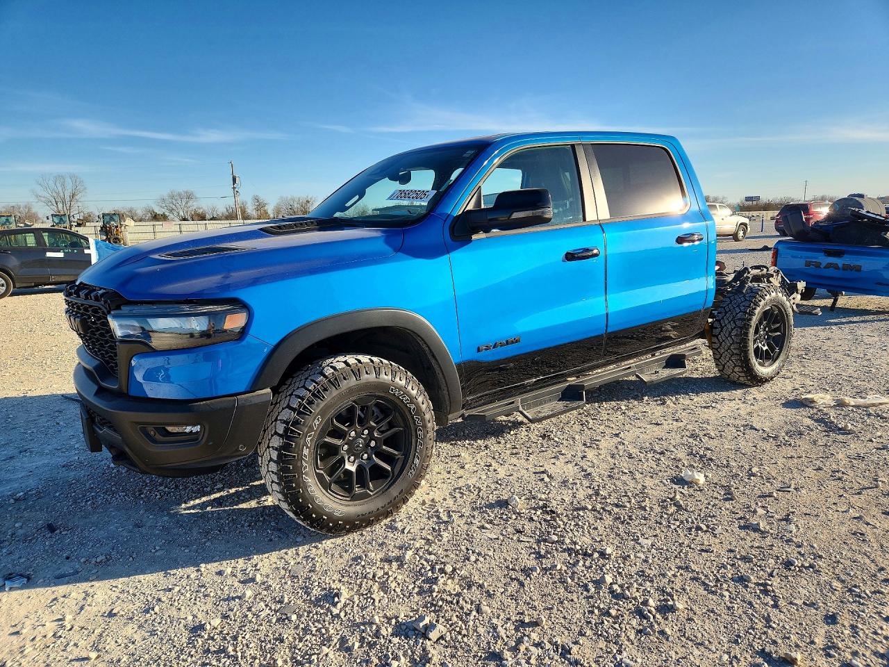2025 Ram 1500 Rebel, VIN 1C6SRFLP7SN697982 — Partial repair