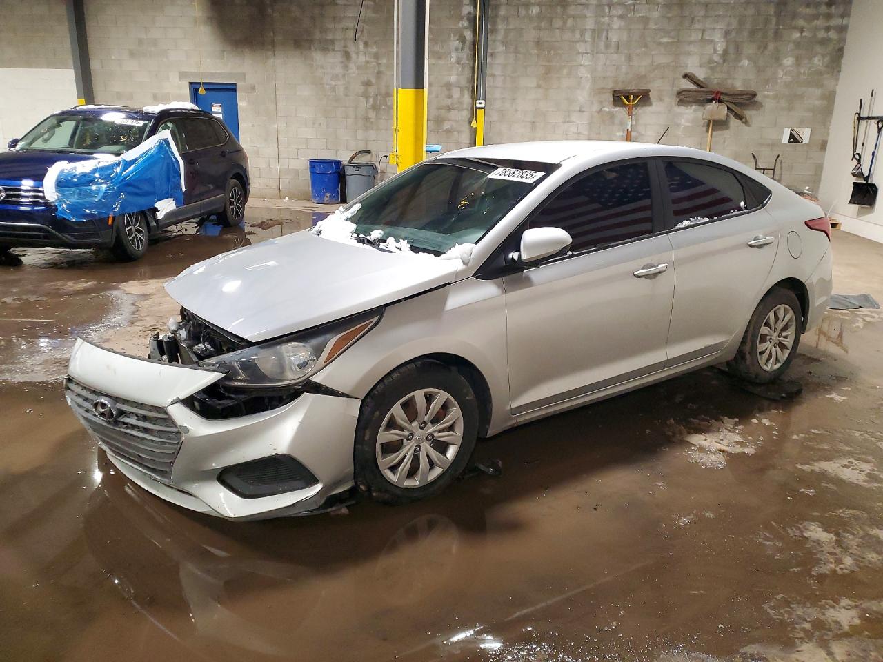 2018 Hyundai Accent SE, VIN 3KPC24A37JE012534 — Front end