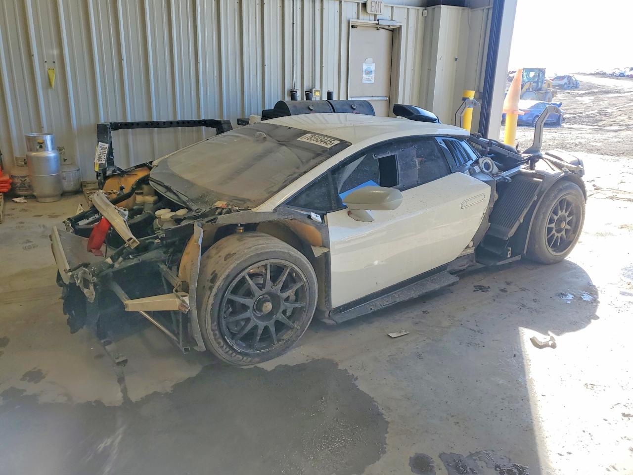 2015 Lamborghini Huracan, VIN ZHWEC1ZF9FLA02597 — Front end