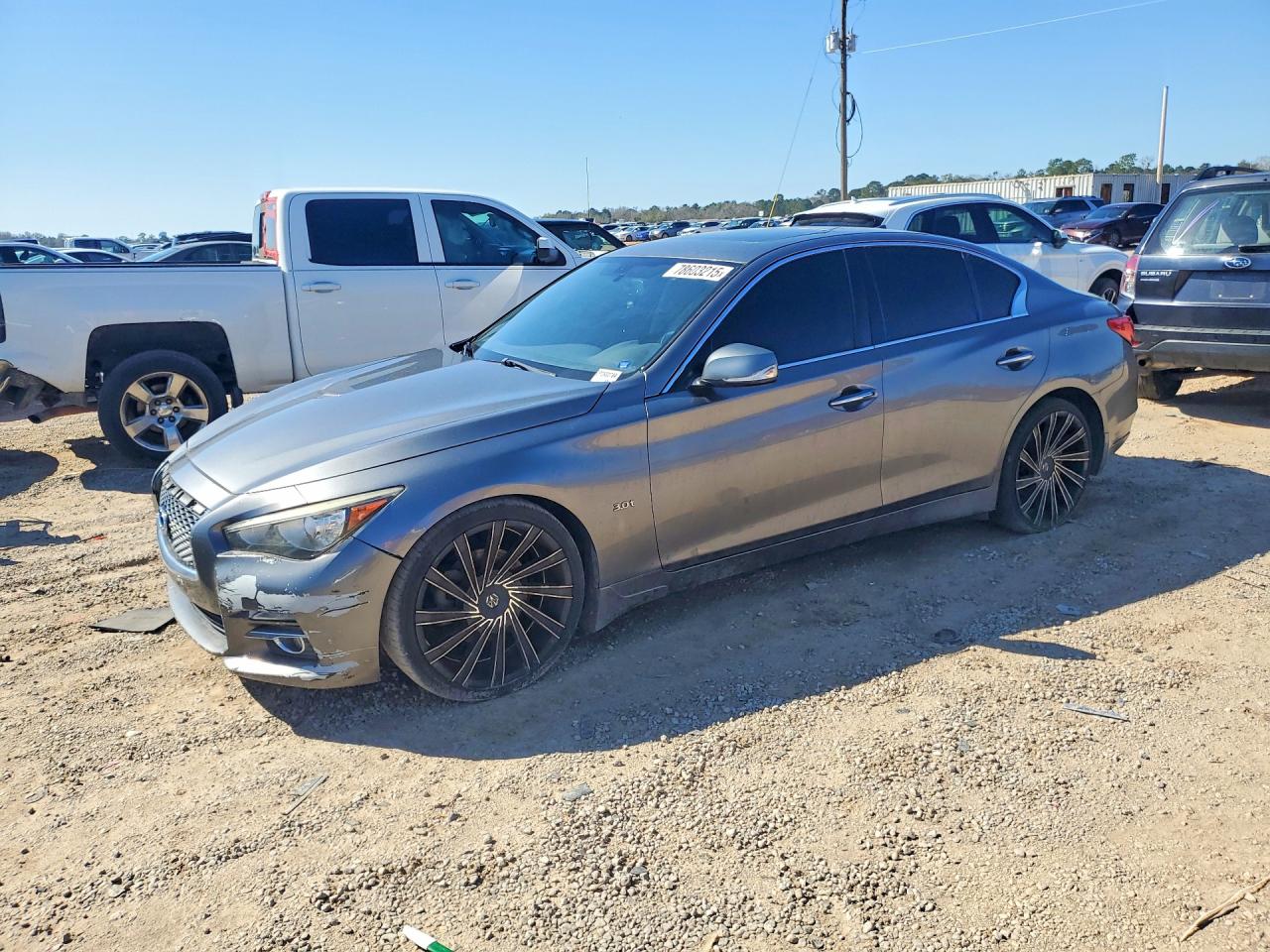2017 Infiniti Q50 Premium, VIN JN1EV7AP1HM740269 — Minor dents and scratches