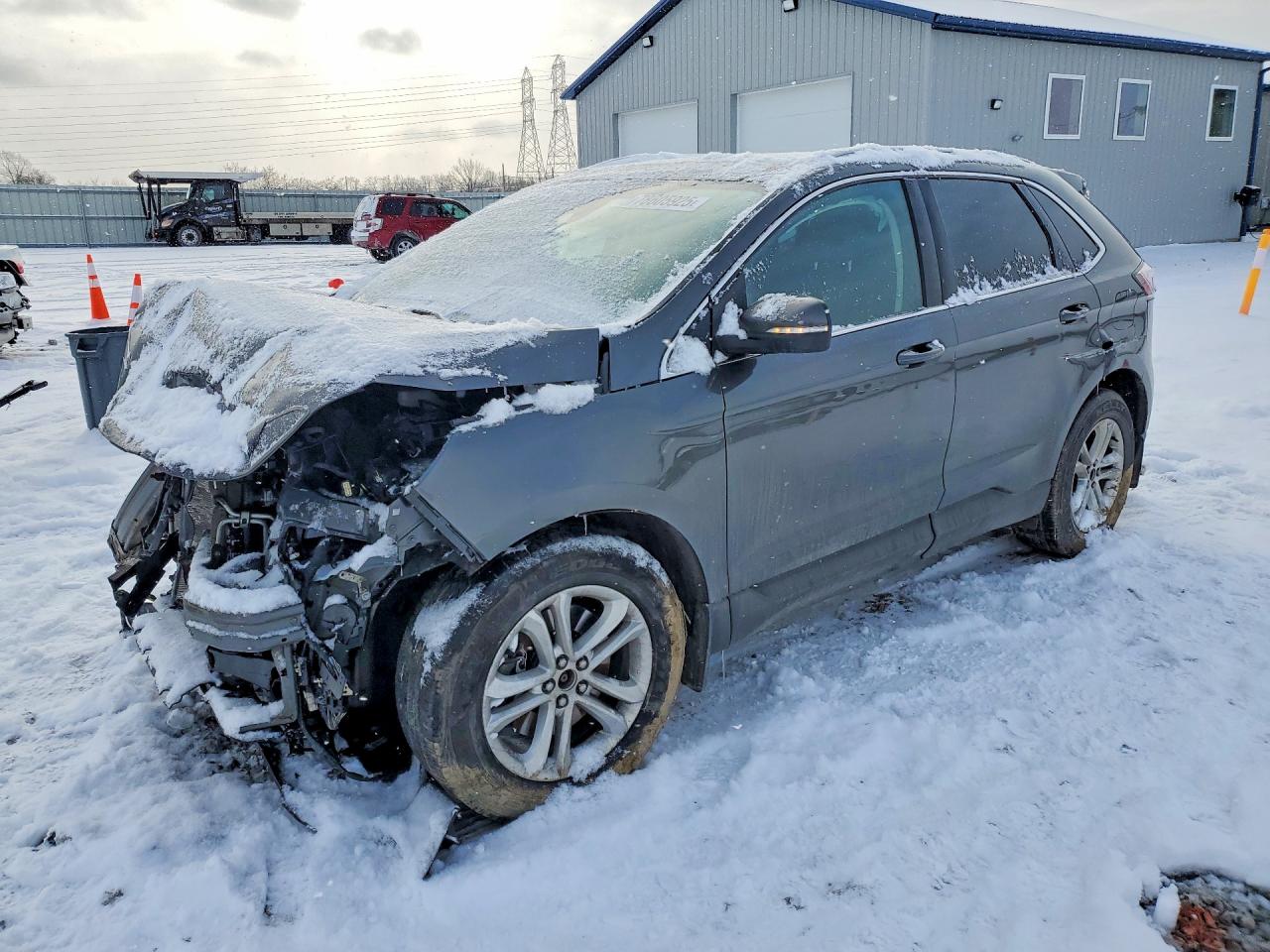 2019 Ford Edge SEL, VIN 2FMPK4J94KBB10964 — Front end