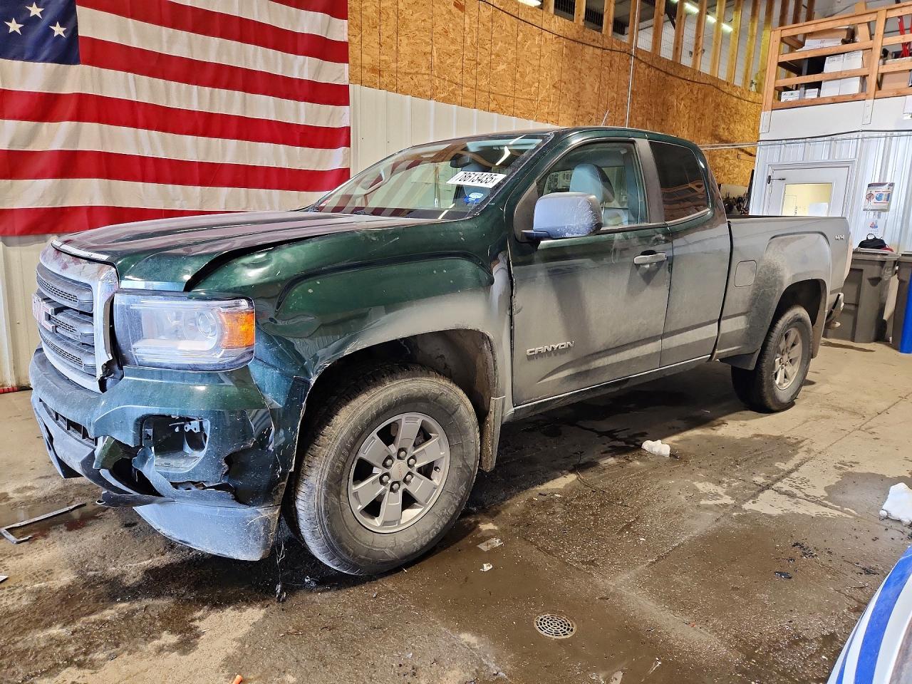 2015 GMC Canyon, VIN 1GTH6AE35F1191556 — Front end
