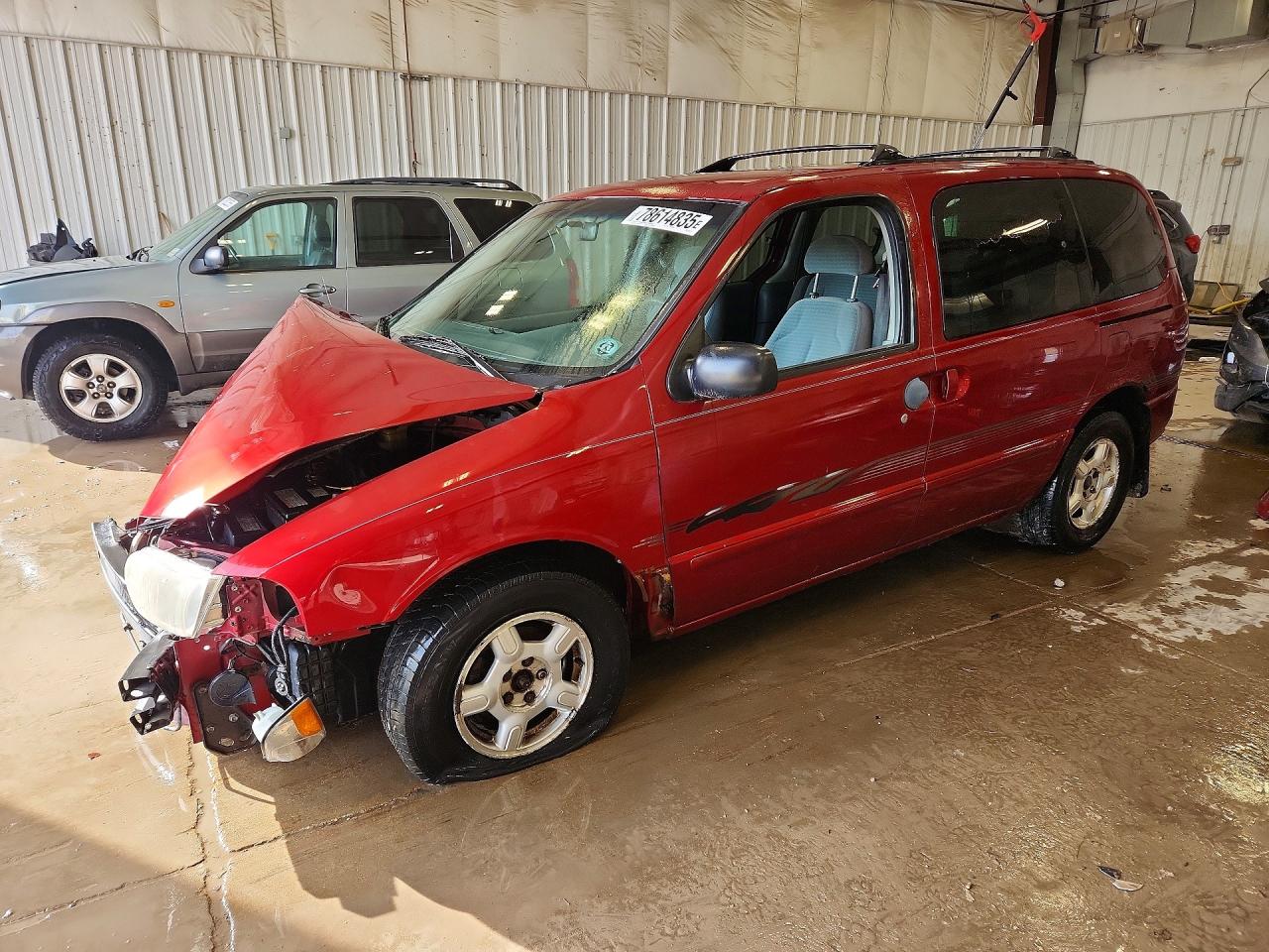 1999 Mercury Villager, VIN 4M2XV11T5XDJ35356 — Перед