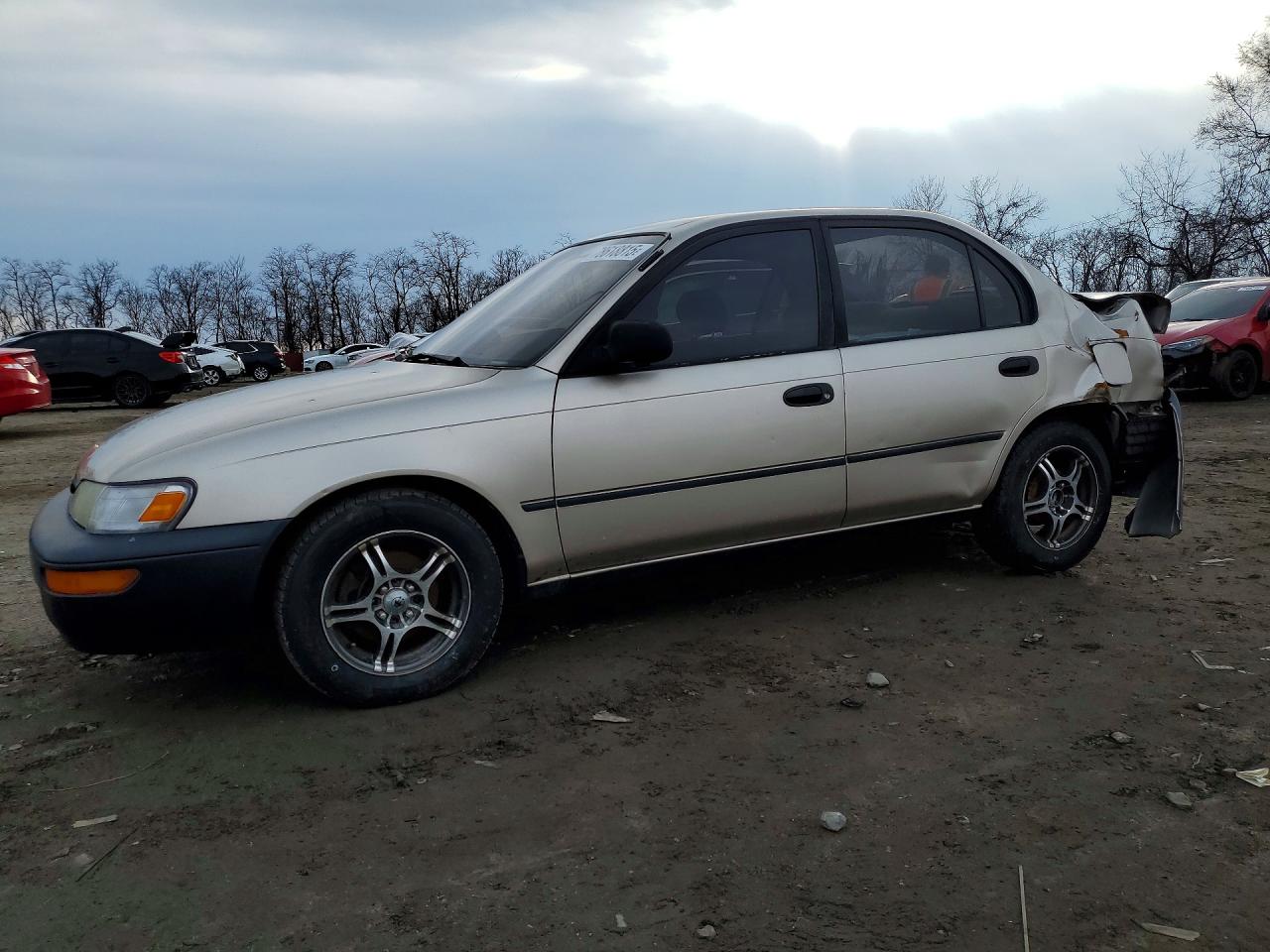 1995 Toyota Corolla DX, VIN 2T1AE09B3SC124105 — Rear end