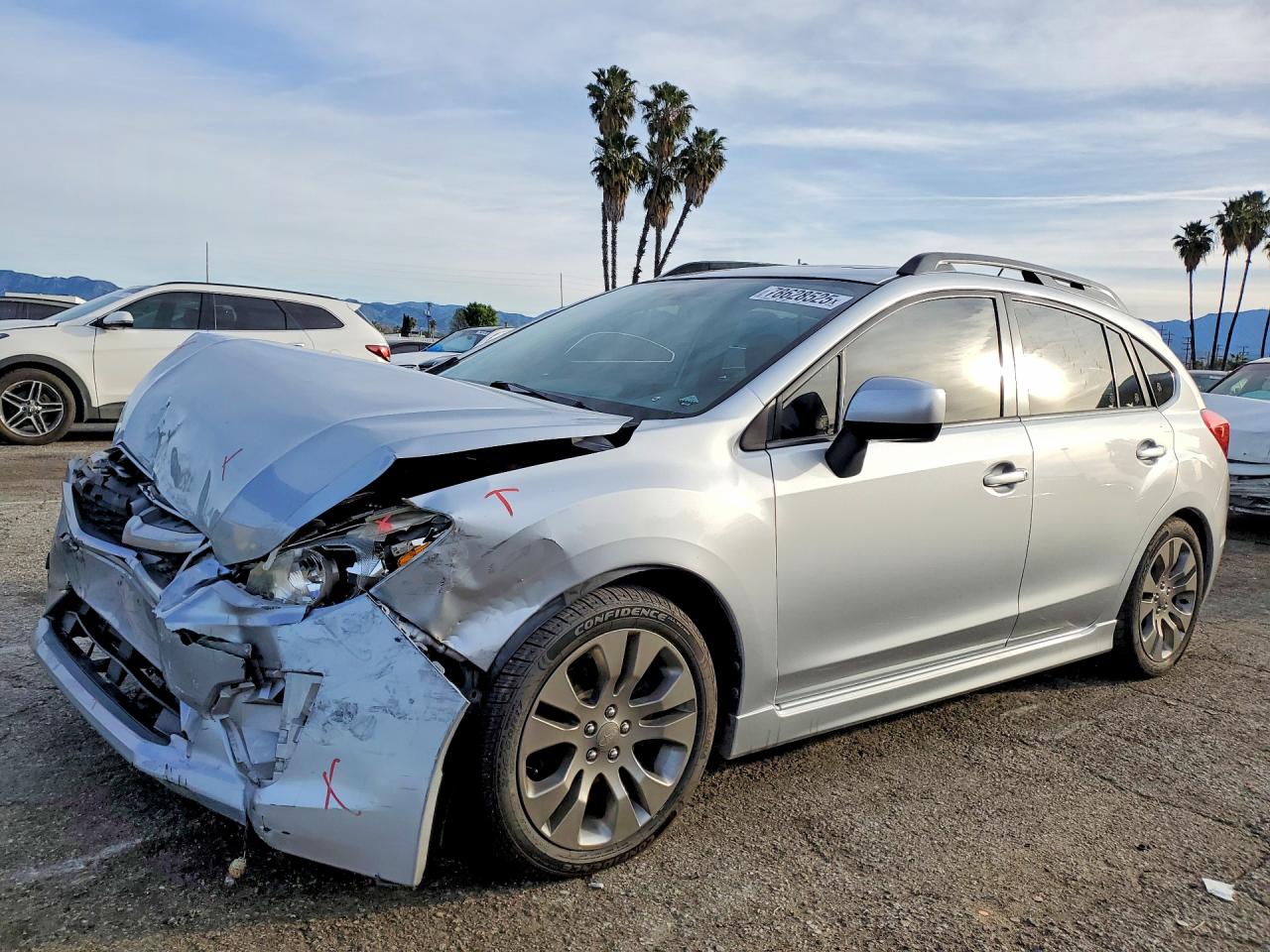 2013 Subaru Impreza Special Sports Limited, VIN JF1GPAS67D2885363 — Front end