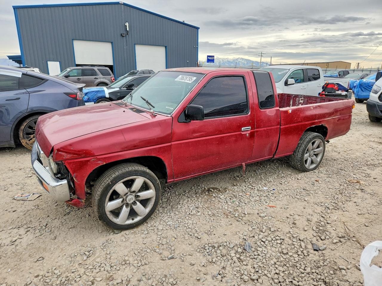 1993 Nissan Frontier, VIN 1N6SD16S3PC396829 — Rear end