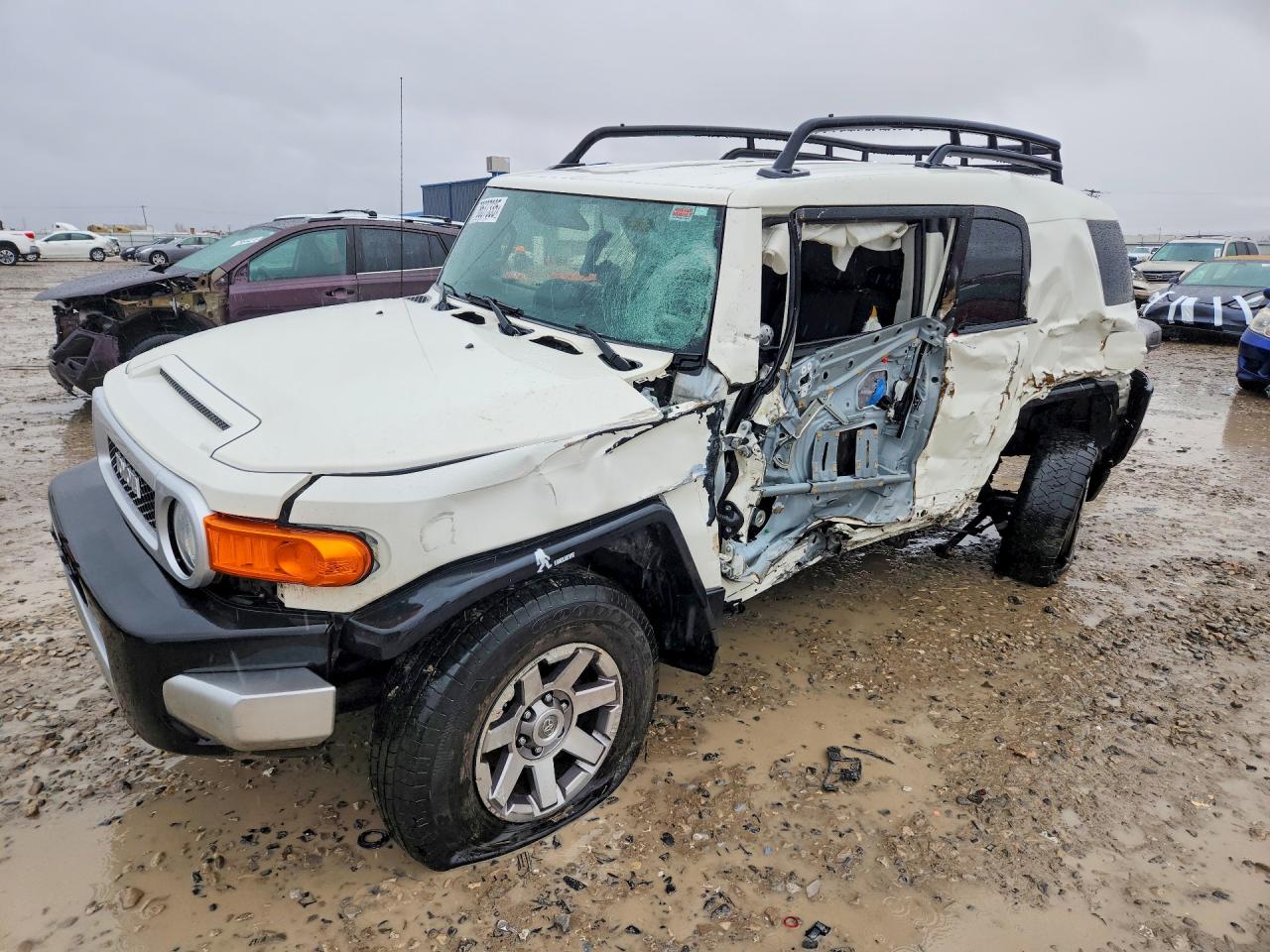 2014 Toyota FJ Cruiser, VIN JTEBU4BFXEK206228 — Side