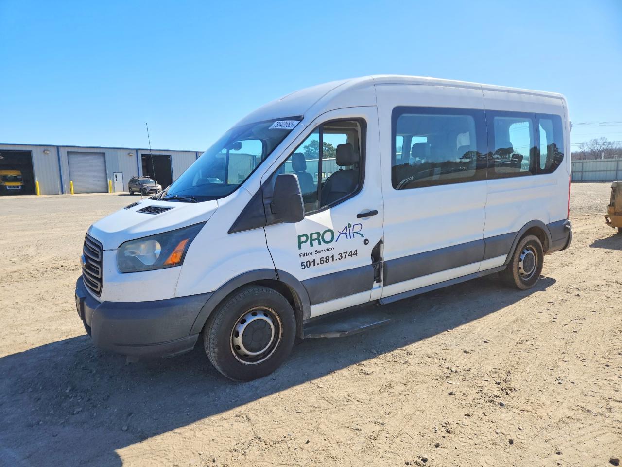 2017 Ford Transit Passenger XLT, VIN 1FBZX2CMXHKA02758 — Rear end
