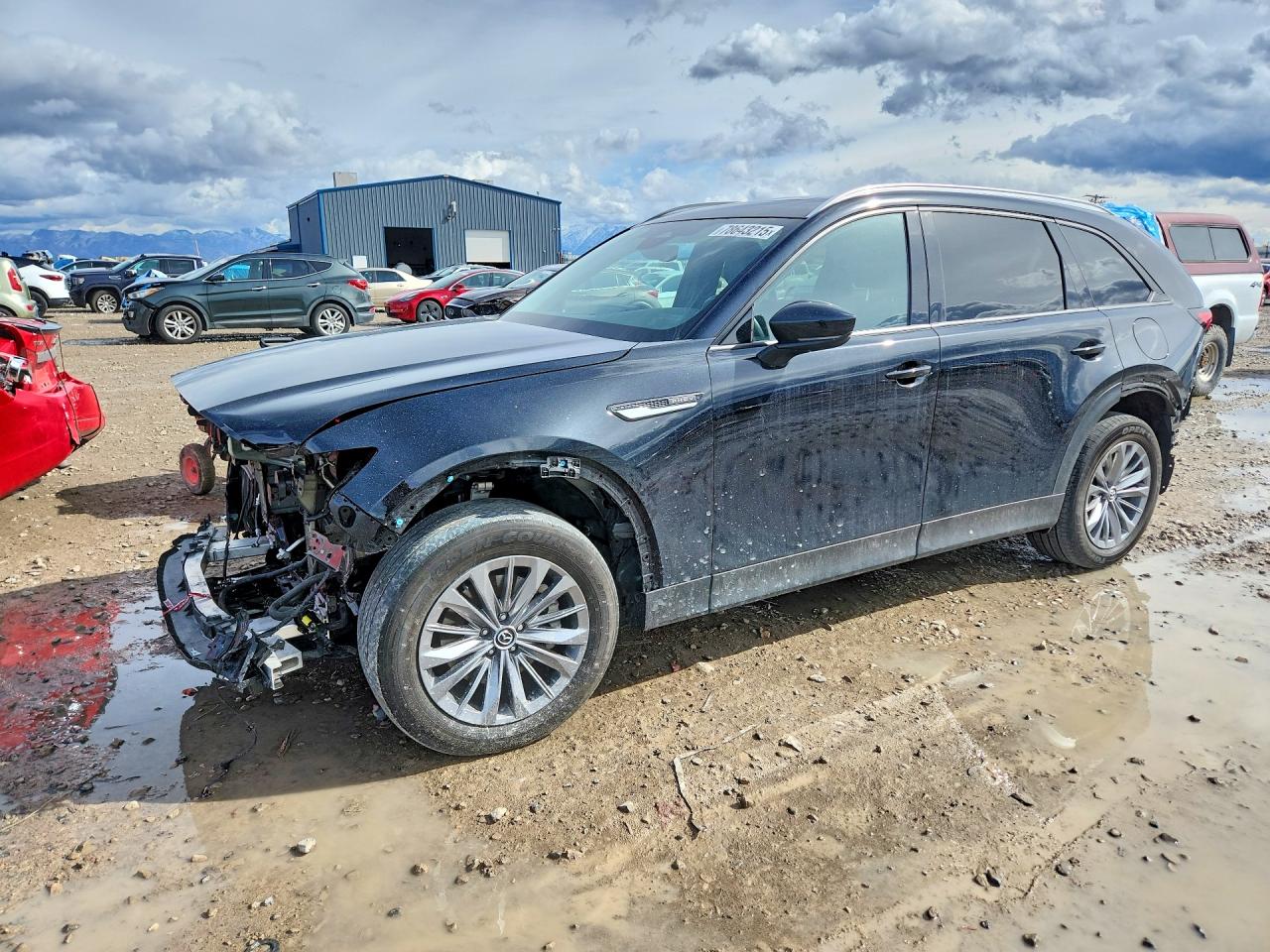 2025 Mazda CX-90 Preferred Package, VIN JM3KKBHA8S1235679 — Frame damage