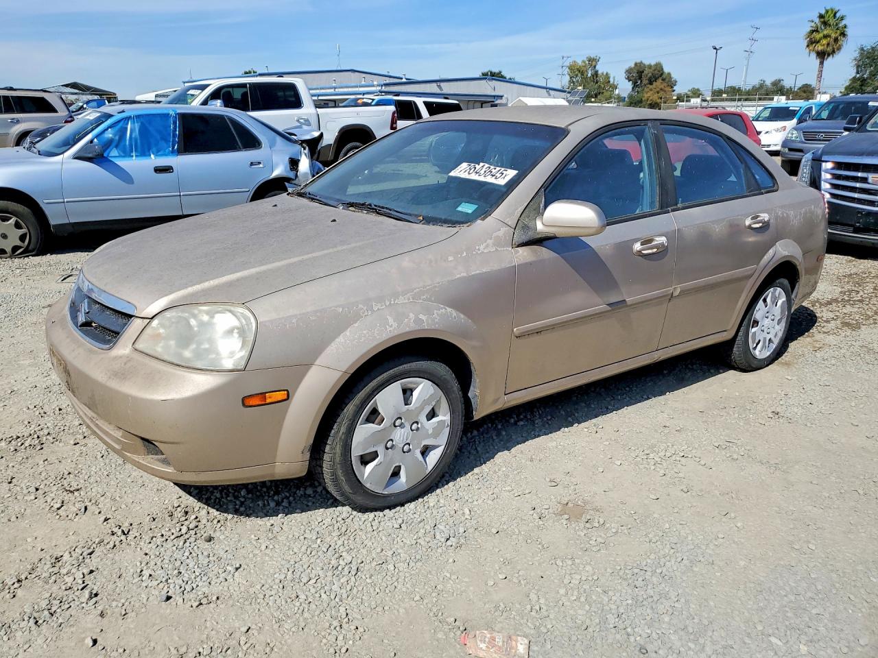 2007 Suzuki Forenza, VIN KL5JD56Z17K636779 — Мелкие вмятины и царапины