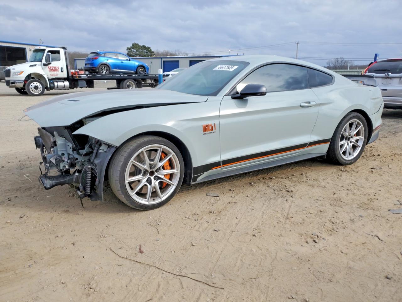 2022 Ford Mustang Mach 1, VIN 1FA6P8R01N5554218 — Auction photo